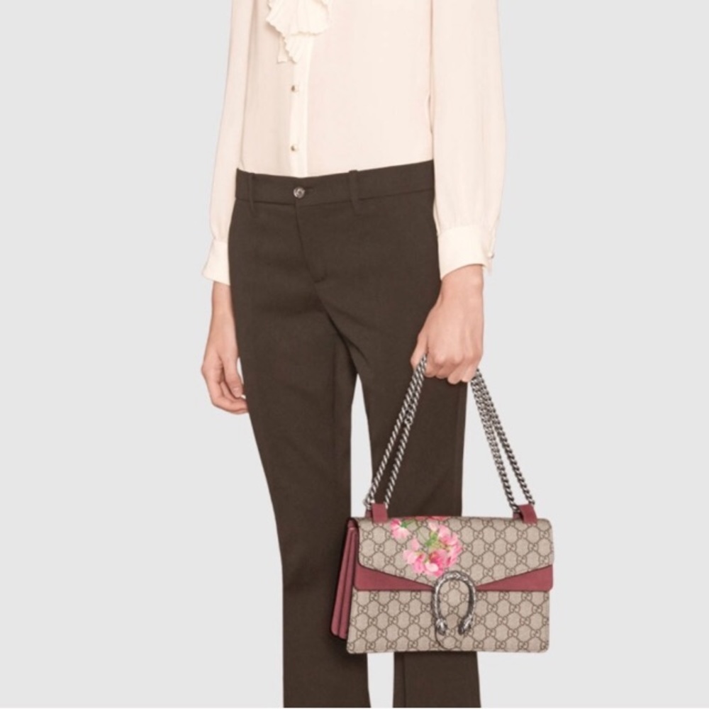 SOLD GUCCI Dionysus GG Blooms Small Chain Bag - Picture 8 of 8